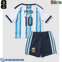 Fotballdrakt Barn Argentina Lionel Messi #10 Hjemmedraktsett VM 2026 Kortermet (+ Korte bukser)